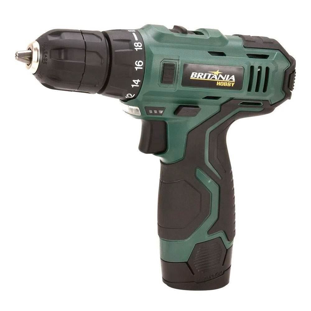 Parafusadeira Britânia Bateria Litio 12 Volts Bpf03mf - Bivolt