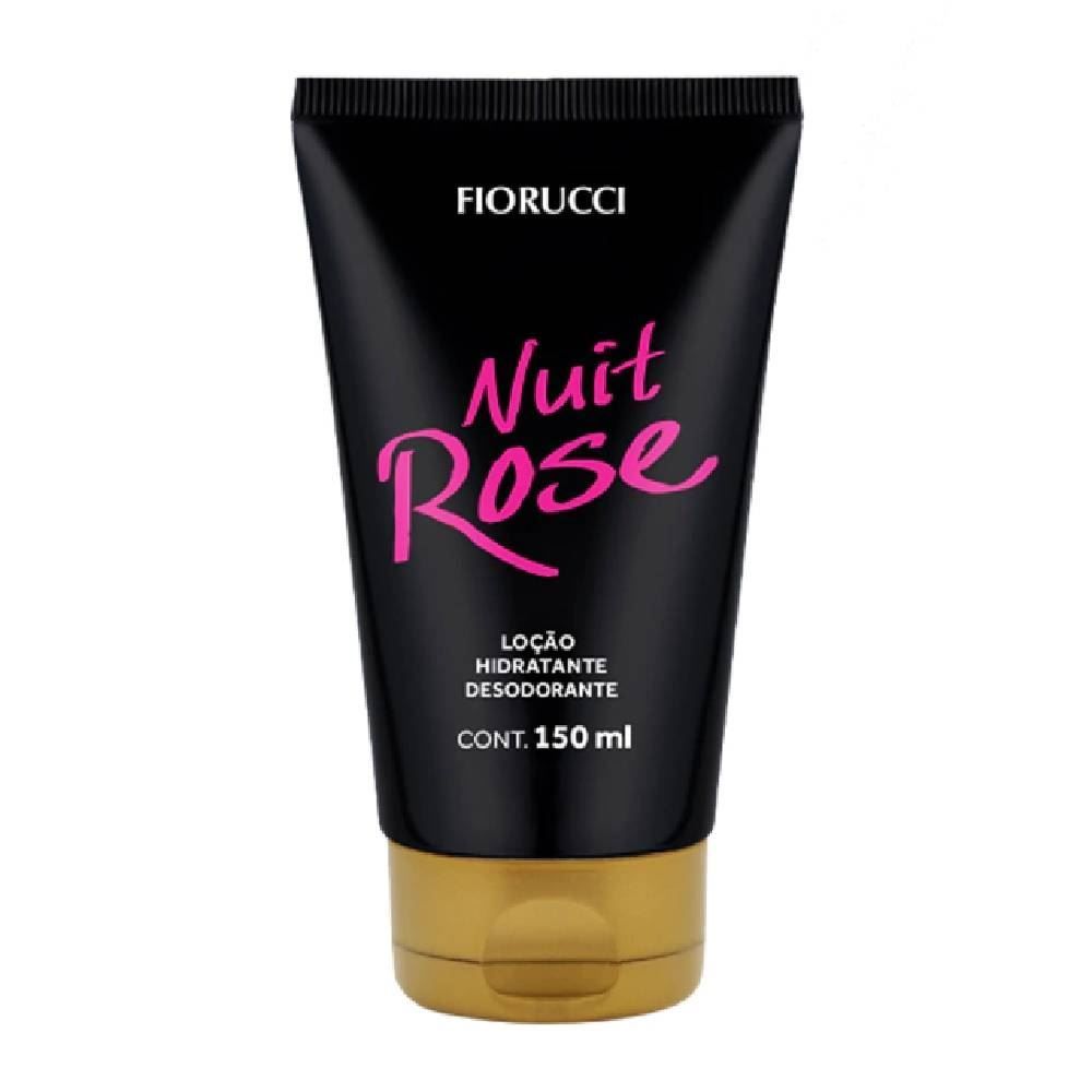 Kit Perfume Feminino Splash Nuit Rose 200Ml + Loção Hidratante 150Ml - Fiorucci