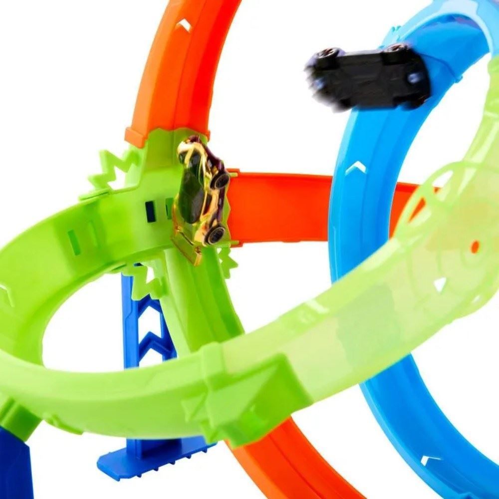 Kit Pista Hot Wheels Action Lança e Bate Mattel