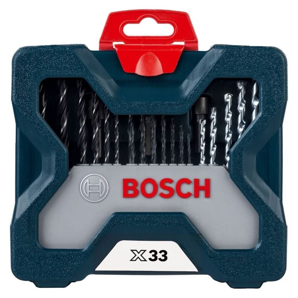 Kit Pontas Brocas Bosch X-Line Perfur 33 Peças - 2607017398