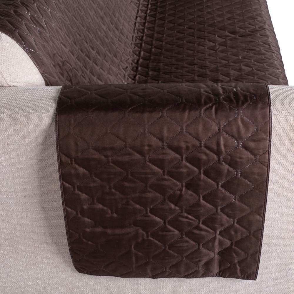Kit Protetor de Sofa 2 e 3 Lugares Havan Casa - Cacau