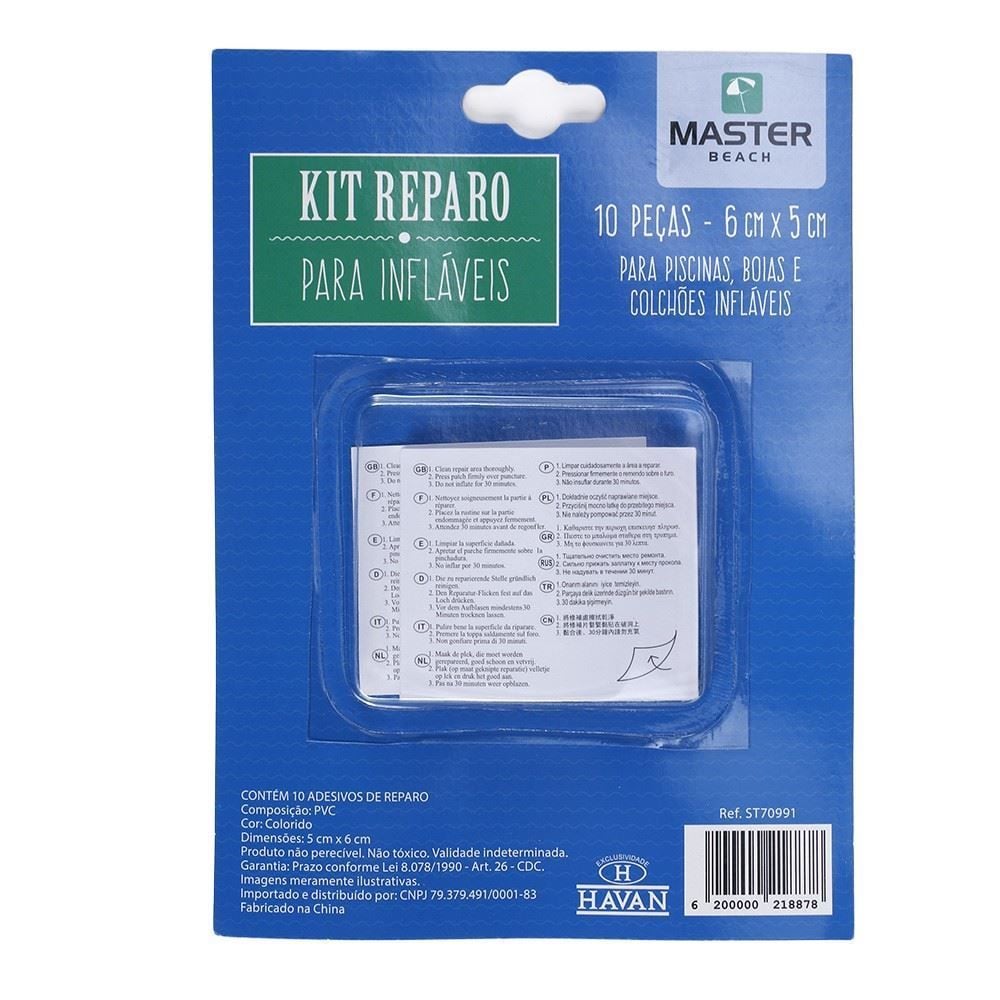 Kit Reparo para Infláveis Master Beach