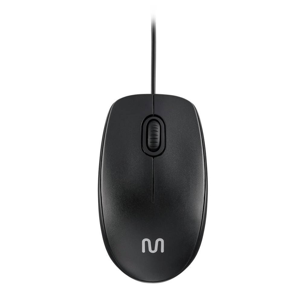 Kit Teclado E Mouse Multilaser Com Fio Tc310 - Preto