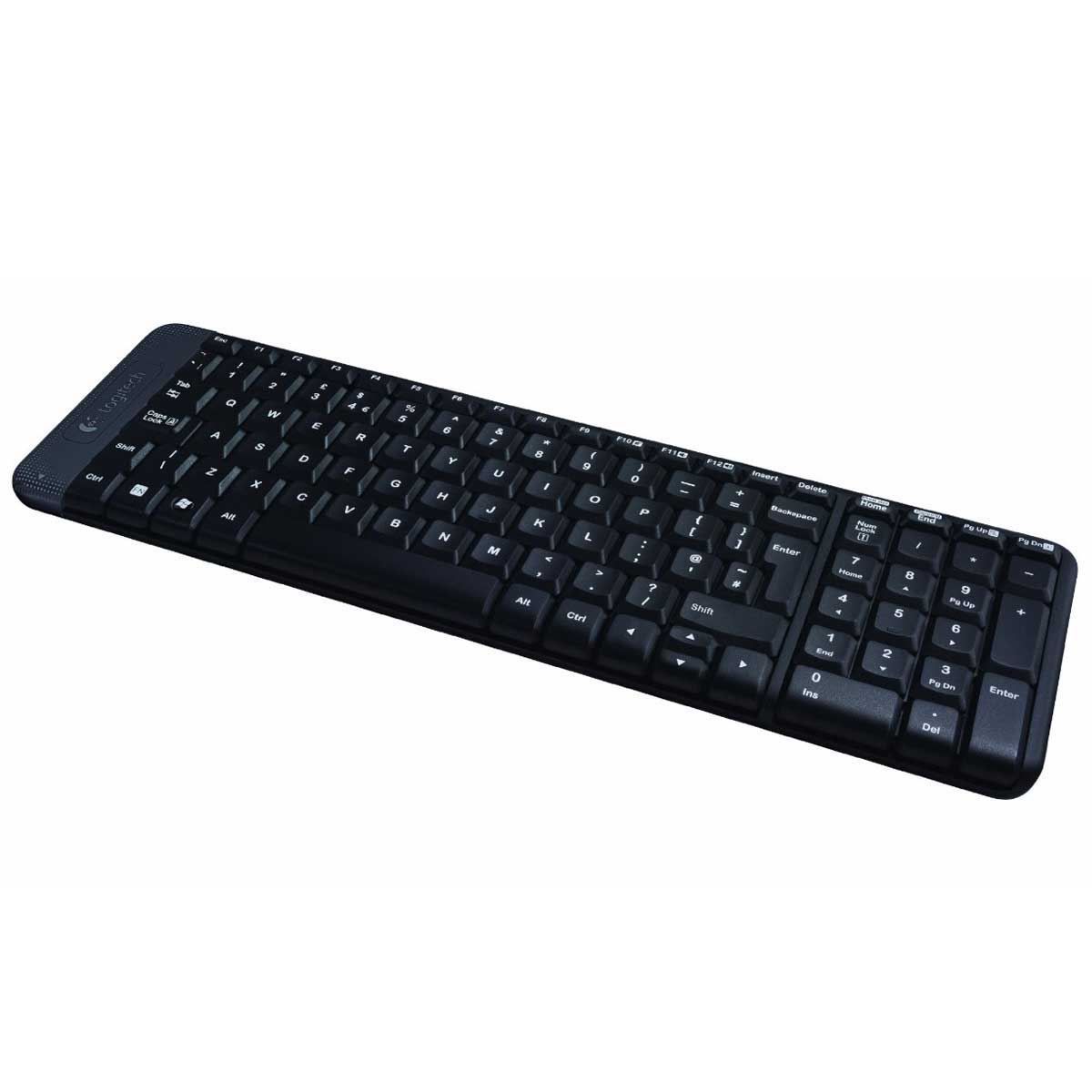 Kit Teclado e Mouse Wireless Logitech MK220 - DIVERSOS