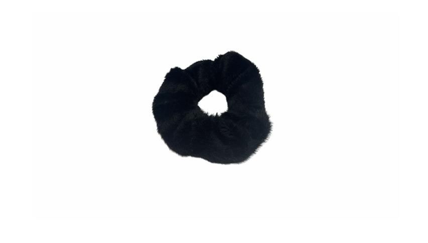 Laço De Cabelo De Veludo Thepró Vogue - PRETO