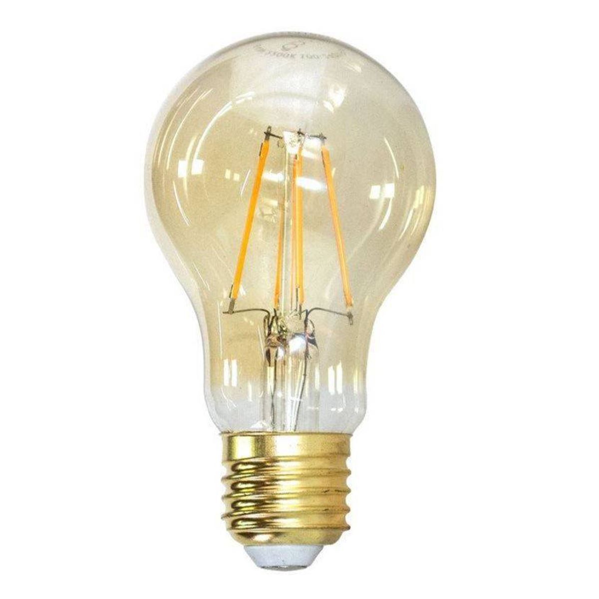 Lâmpada LED Filamento Vintage A60 4W Âmbar Taschibra - Bivolt