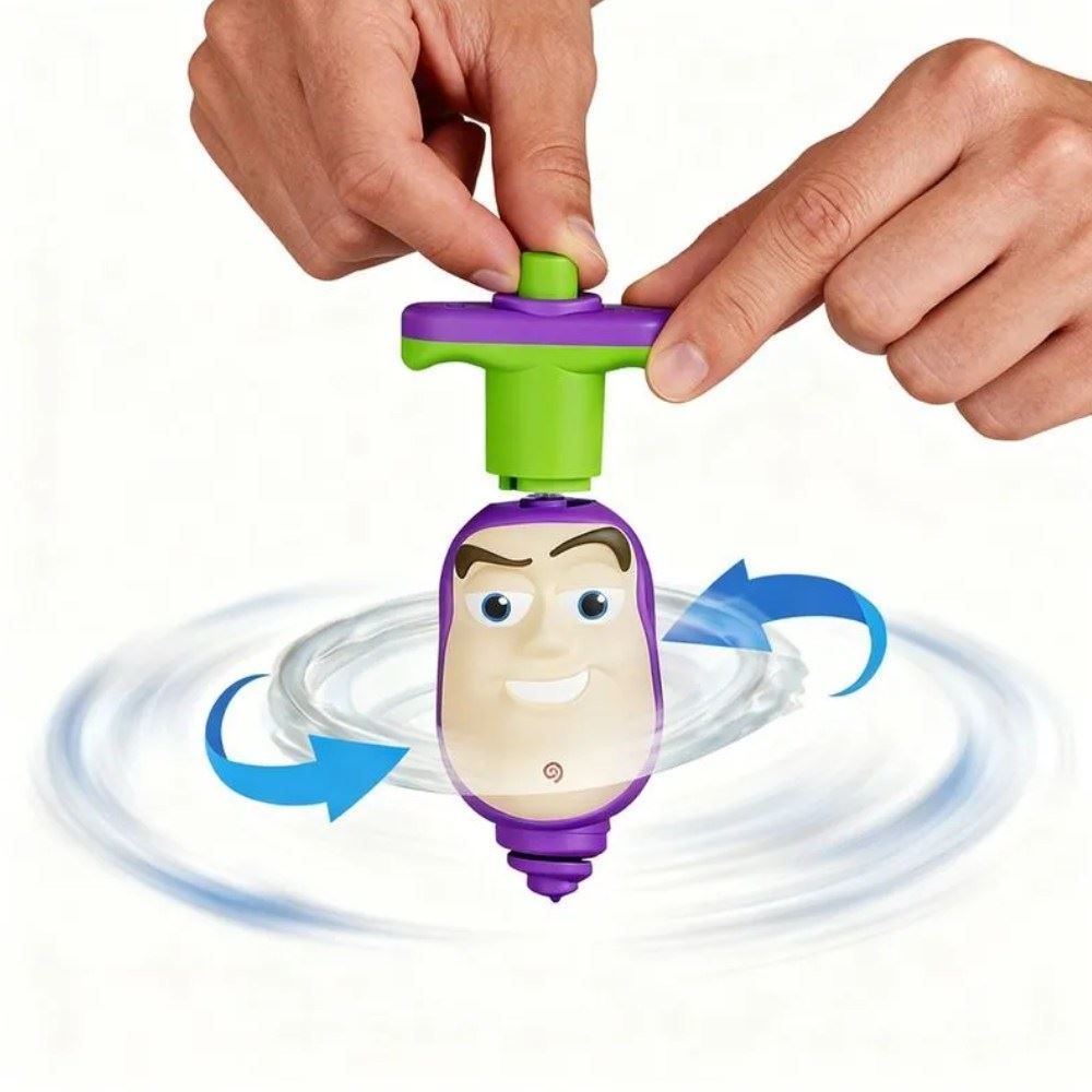 Lança Pião Buzz Lightyear Toy Story Toyng