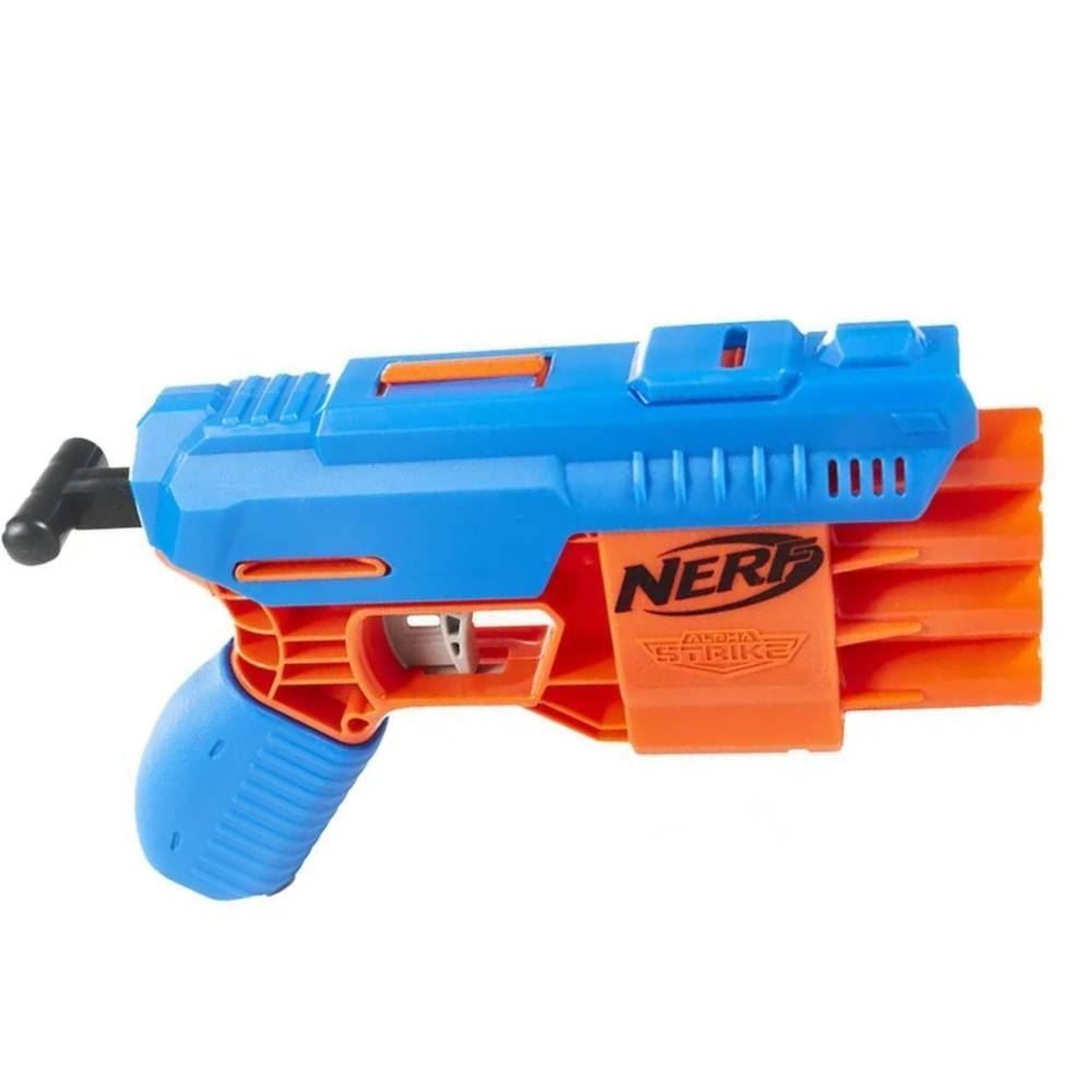 Lançador De Dardo Nerf Hasbro Alpha Claw Qs-4 - F2219