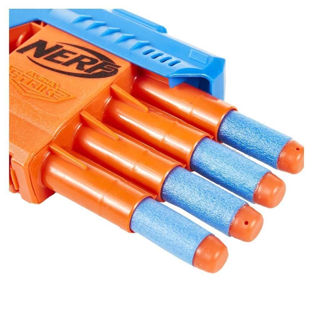 Lançador De Dardo Nerf Hasbro Alpha Claw Qs-4 - F2219