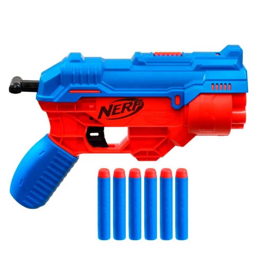 Lançador De Dardos Nerf Alpha Strike Boa Rc-6 Hasbro - F2985