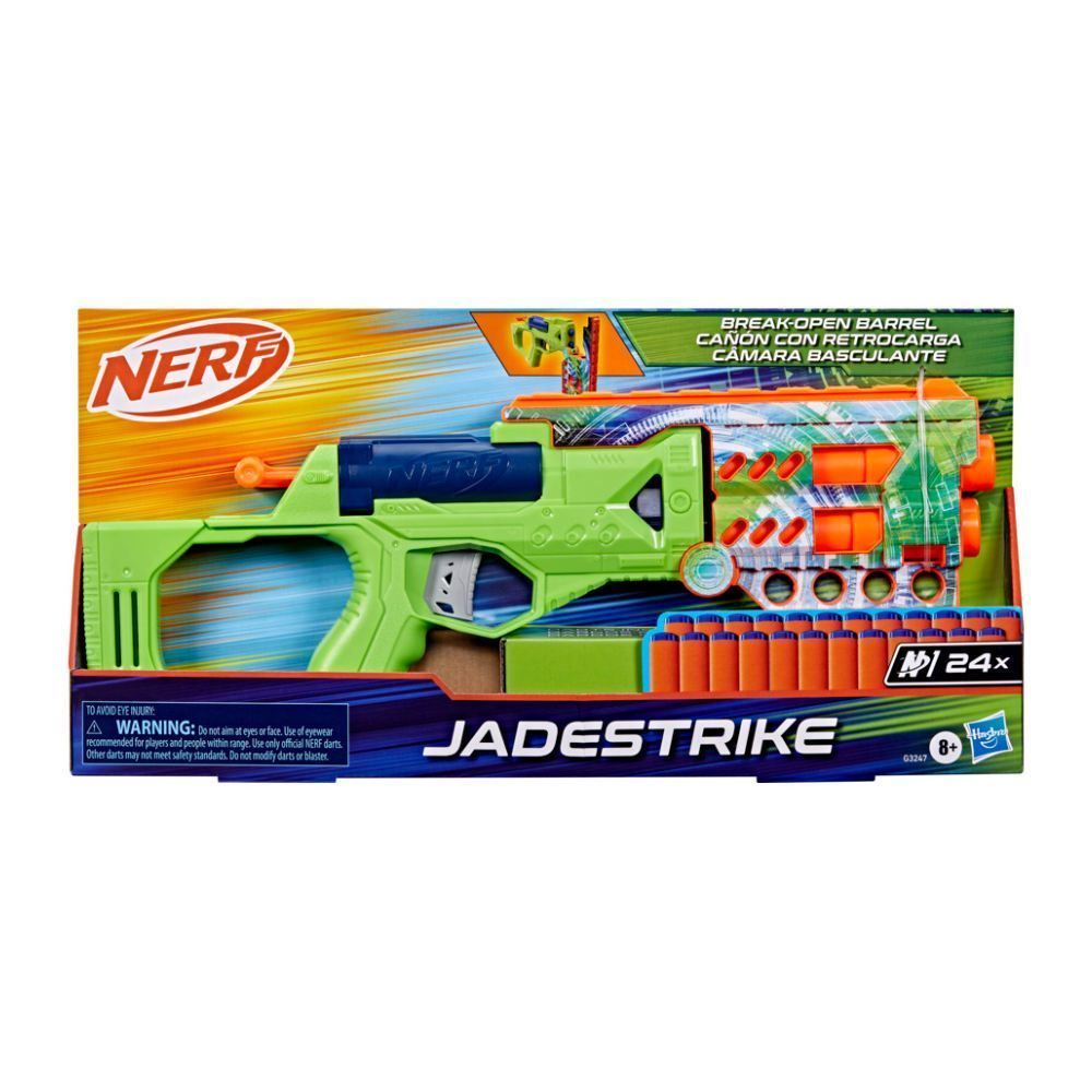 Lançador de Dardos Nerf N Series Jadestrike Hasbro - G3247 