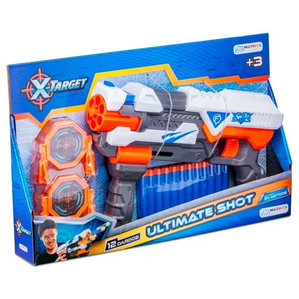 Lançador De Dardos X-Target Ultimate Shot Multikids - BR1454