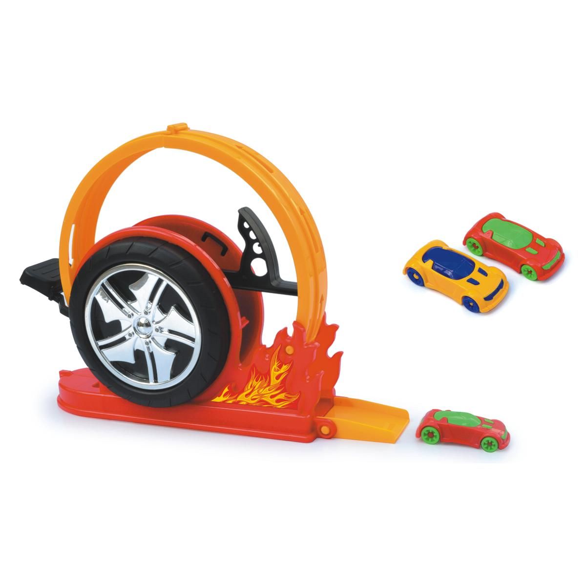 Lançador Mega Speed 184 Crazy Streets BS Toys - Laranja