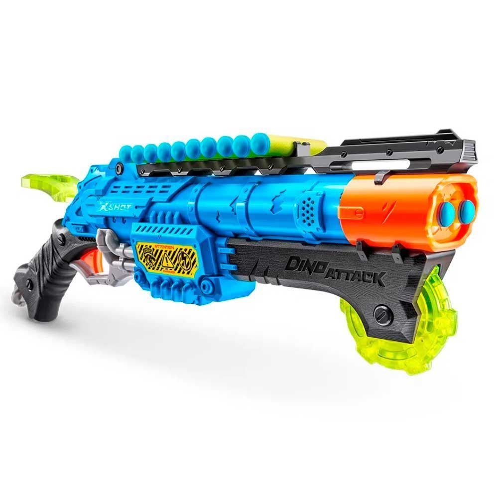 Lançador X-Shot Dino Attack Extinct Blue Candide - 5596