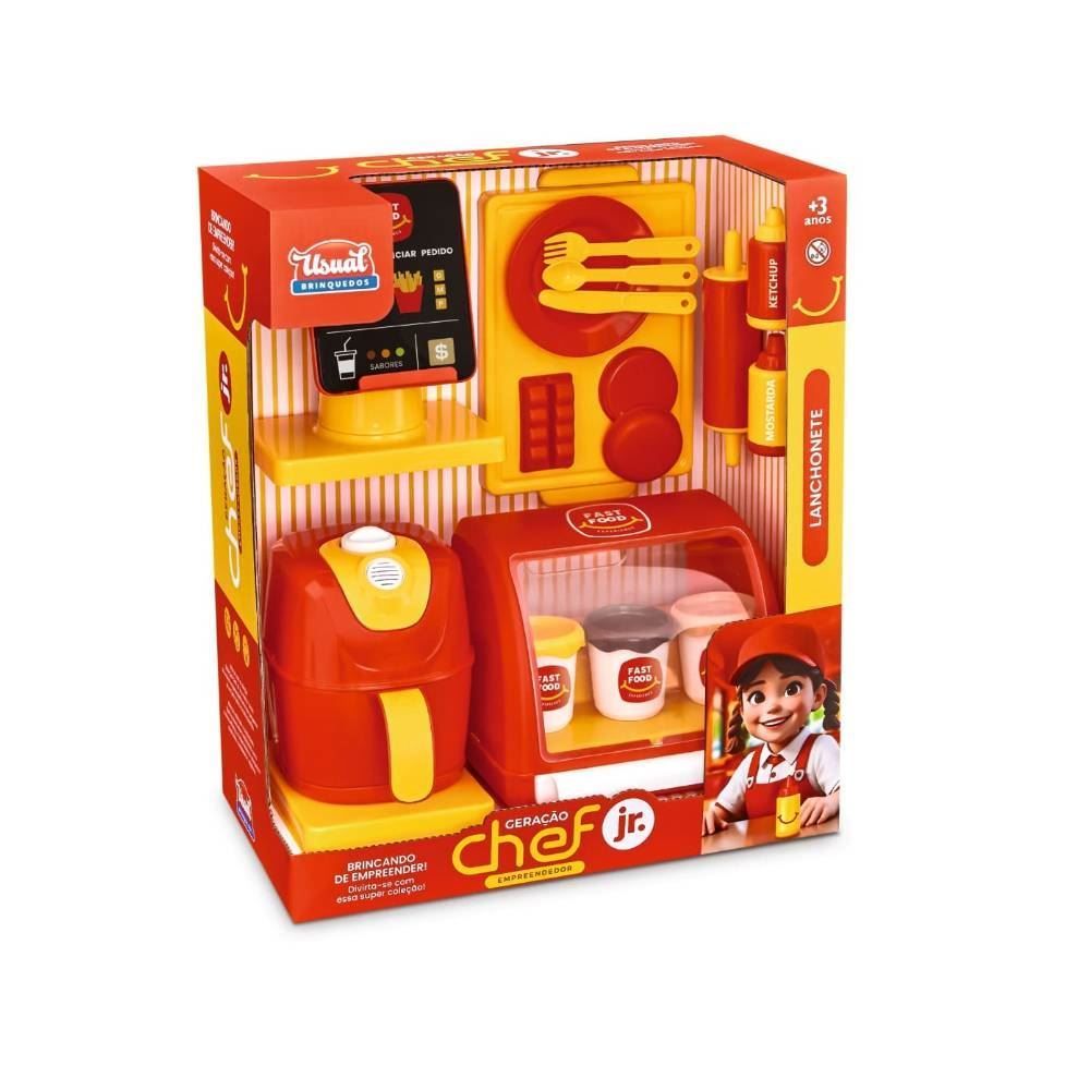 Lanchonete Geração Chef Jr Master Usual Brinquedos - 842