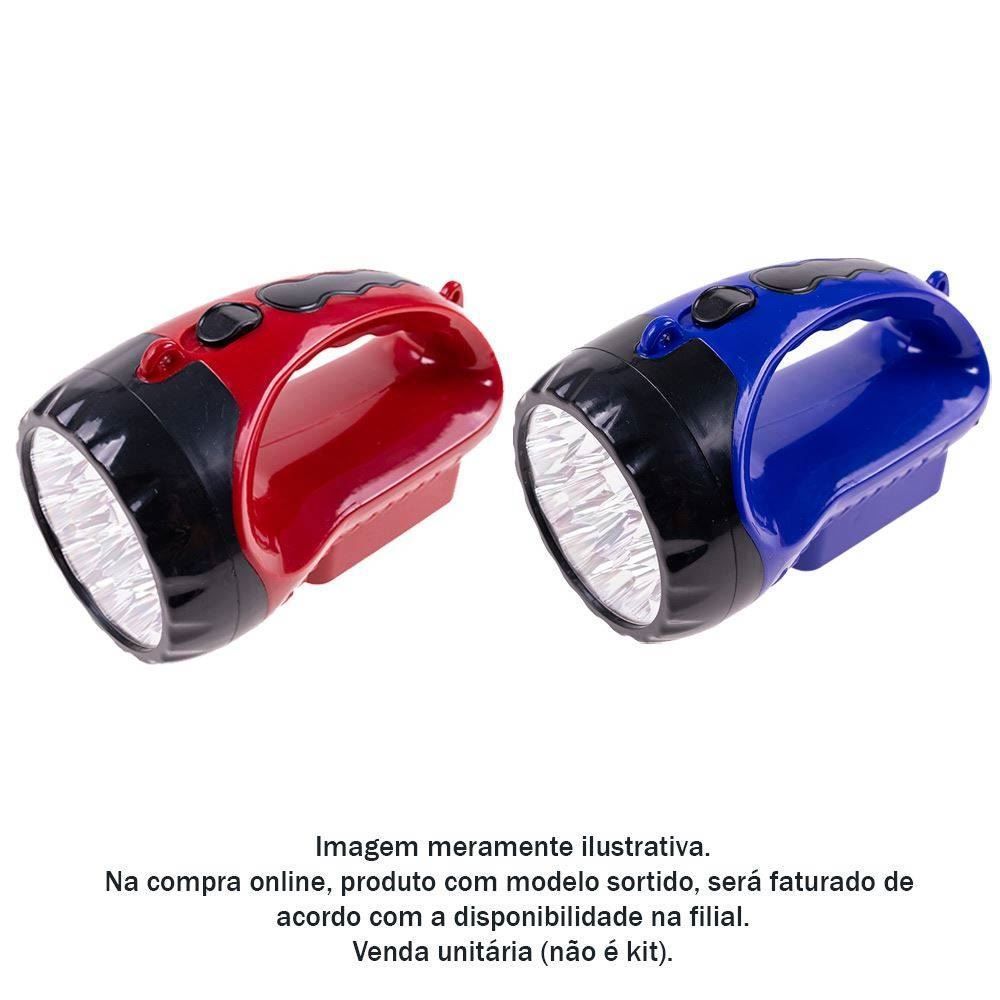 Lanterna Recarregável Com 15 Leds Meghazine - Led912 - Sortido