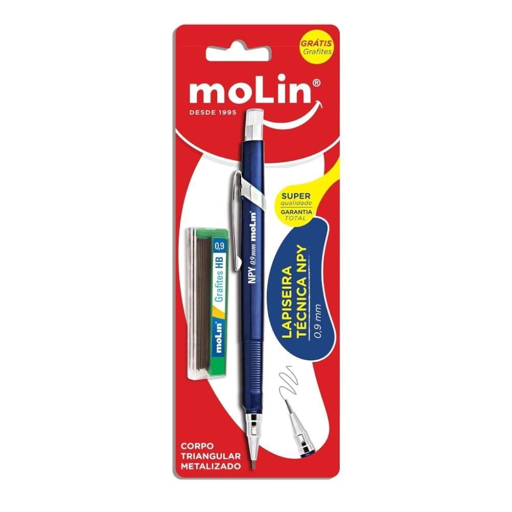 Lapiseira Técnica Npy 0.9 Molin - 14084