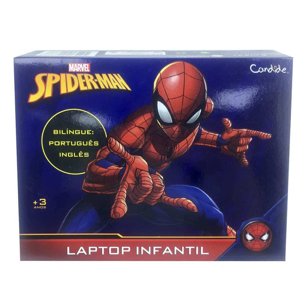 Laptop Homem-Aranha Bilíngue Candide - 5833