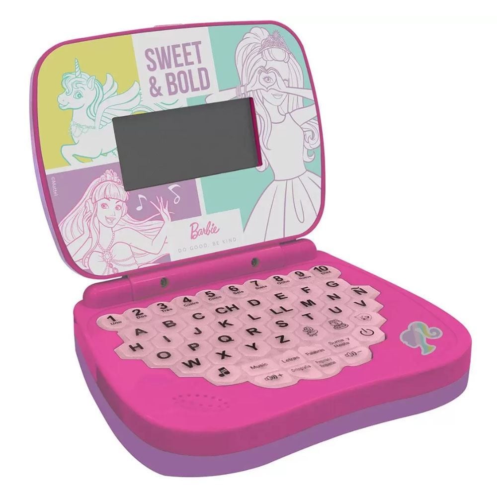 Laptop Infantil Barbie Musical Candide - 1812