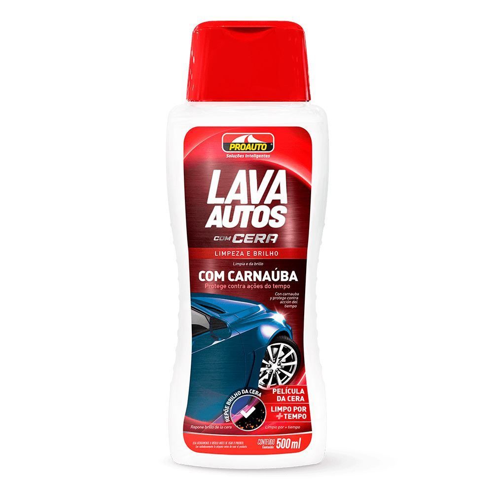 Lava Auto Com Cera 500Ml Proauto - 263
