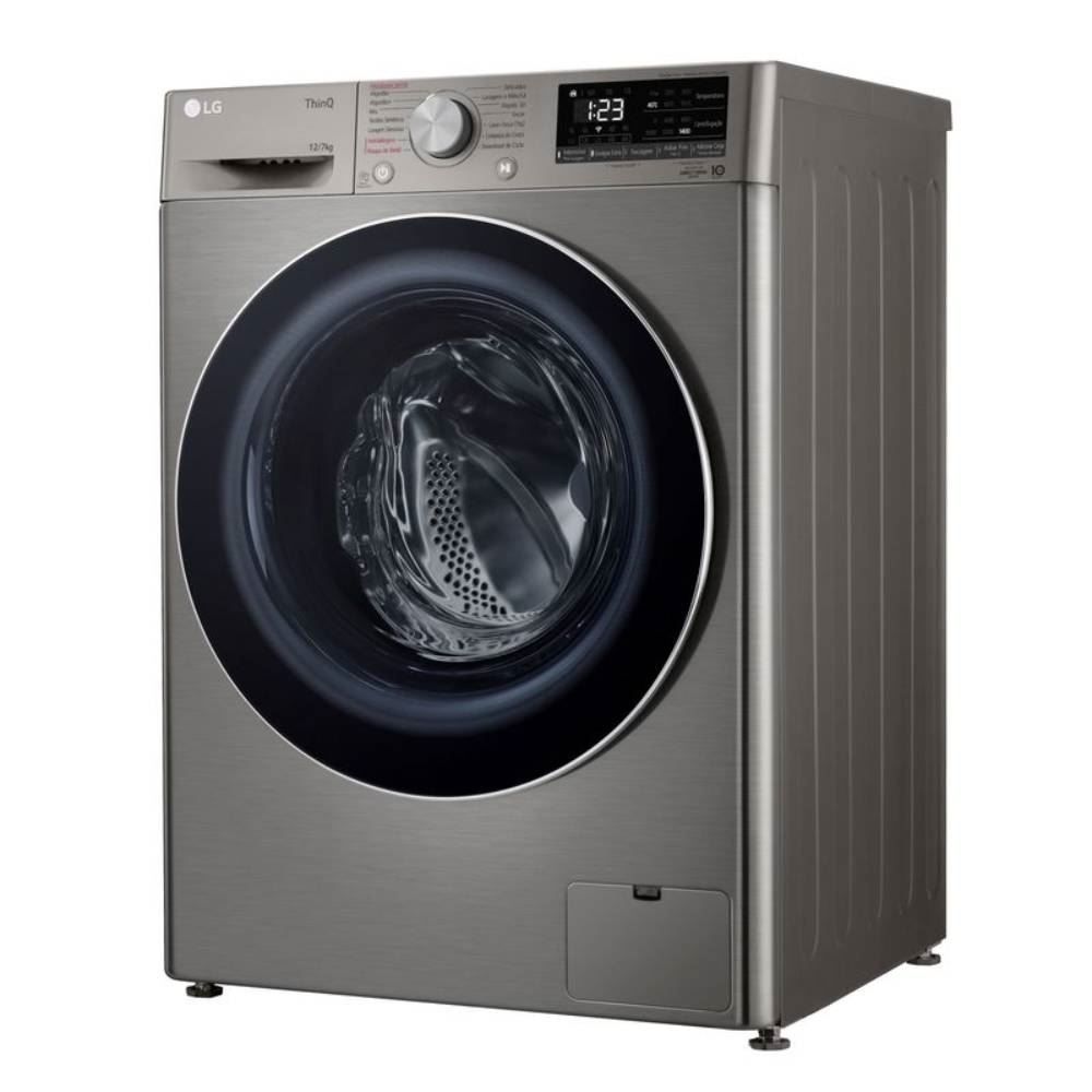 Lava e Seca LG Smart VC4 12kg Inox Look CV5012PC4
