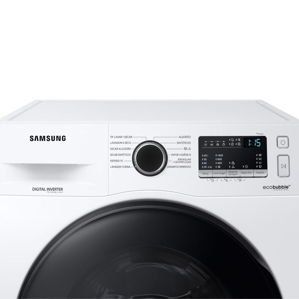 Lava e Seca Samsung 11Kg Lavagem a Seco WD11A