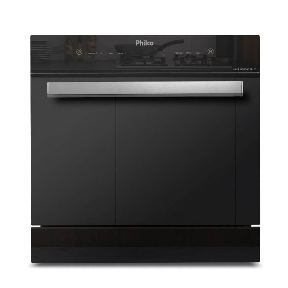 Lava Louças Philco 10 Serviços PLL10 Preto Espelhado