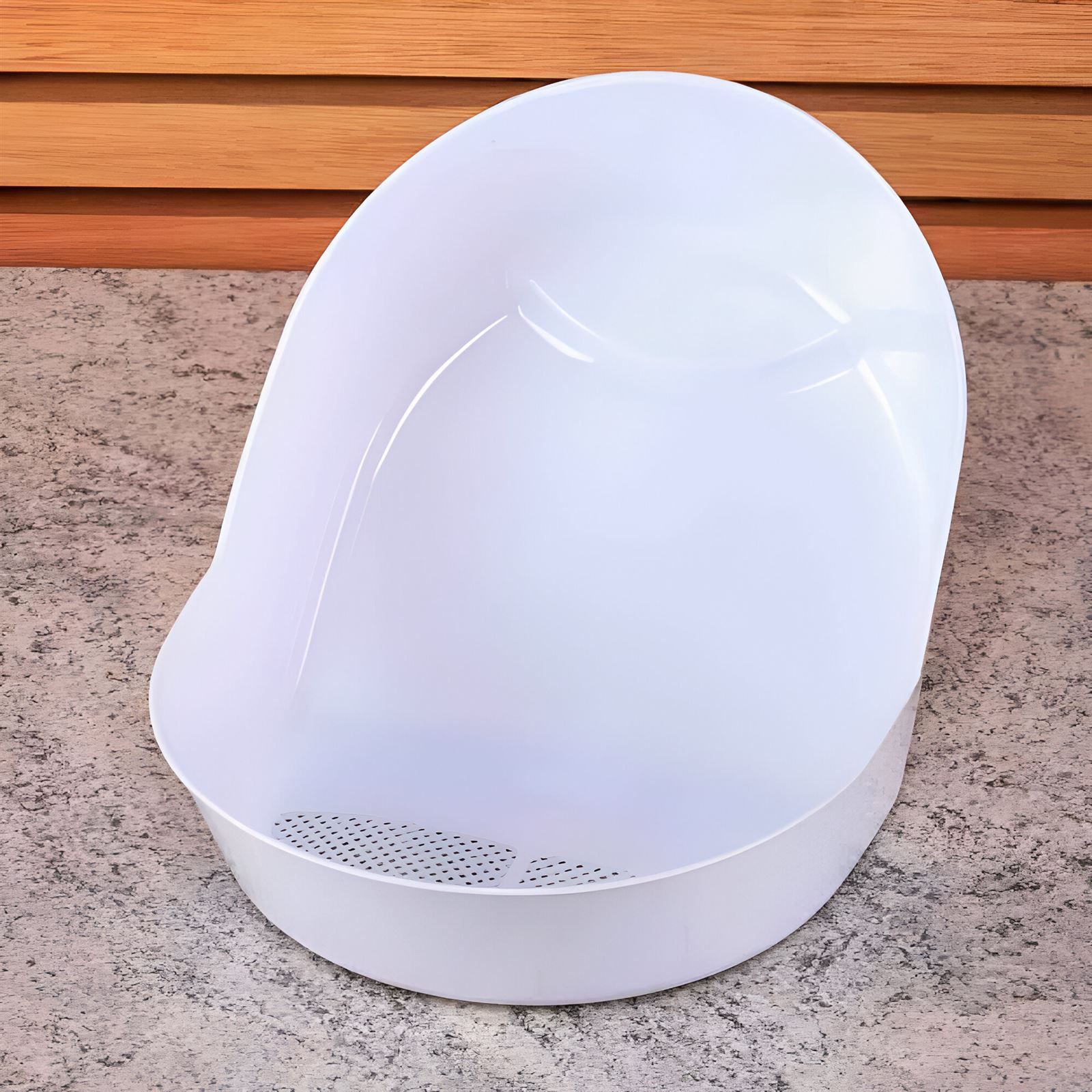 Lavador De Arroz Plasvale 28 Cm - Branco