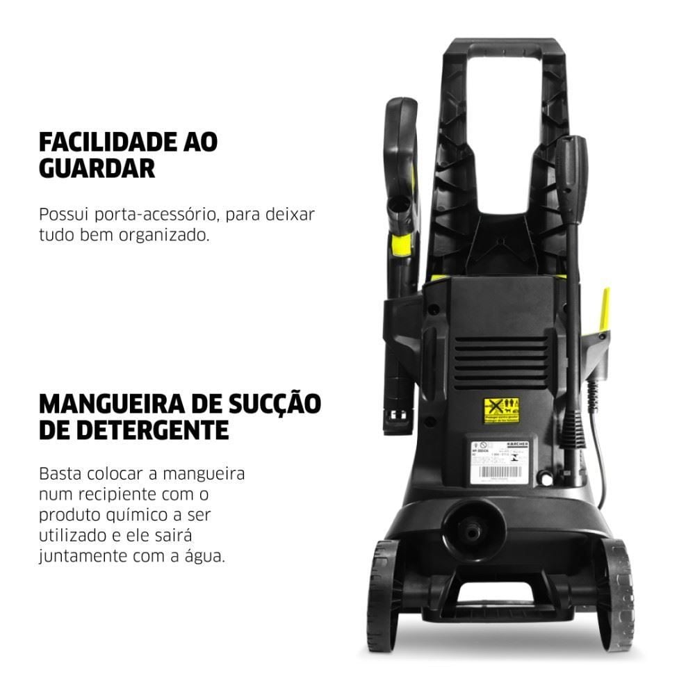 Lavadora de Alta Pressão Kärcher K2 plus 1740 psi 1400w