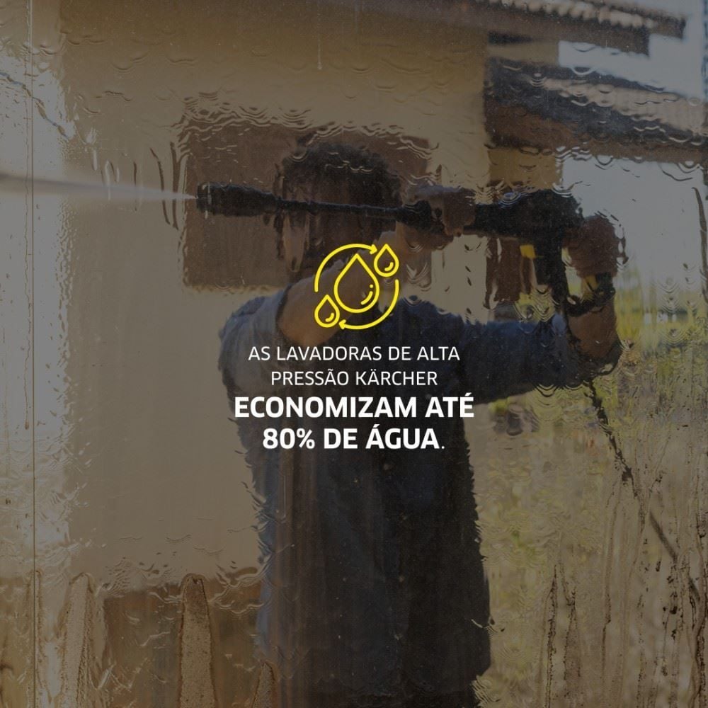 Lavadora de Alta Pressão Kärcher K2 plus 1740 psi 1400w