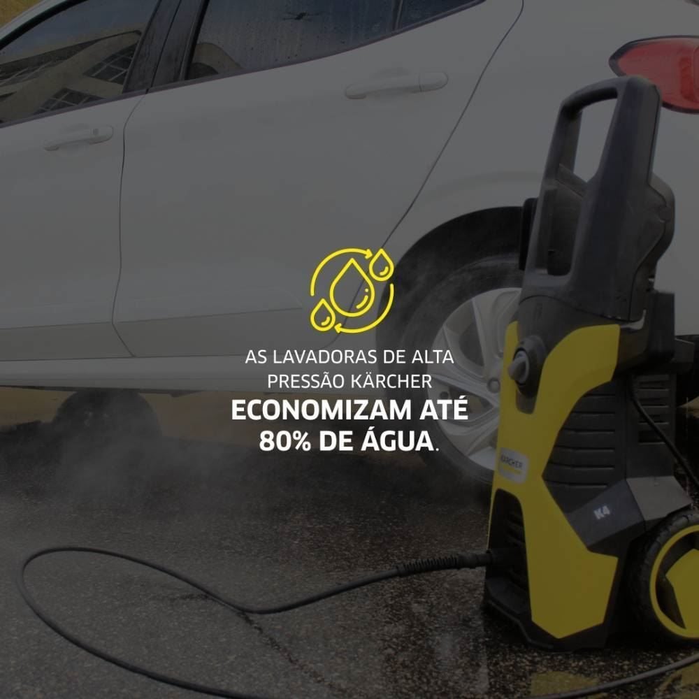 Lavadora de Alta Pressão Karcher K4 New Motor 1700w 1885psi