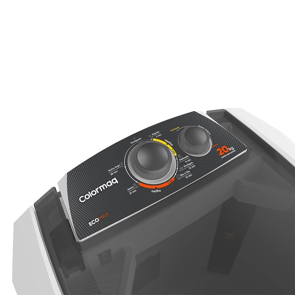 Lavadora de Roupa Tanquinho Colormaq 20Kg Semiautomática LCS20