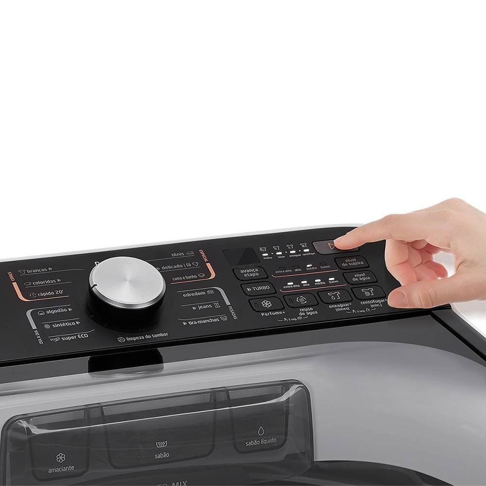 Lavadora de Roupas 15kg Branca Midea Wave Agitator