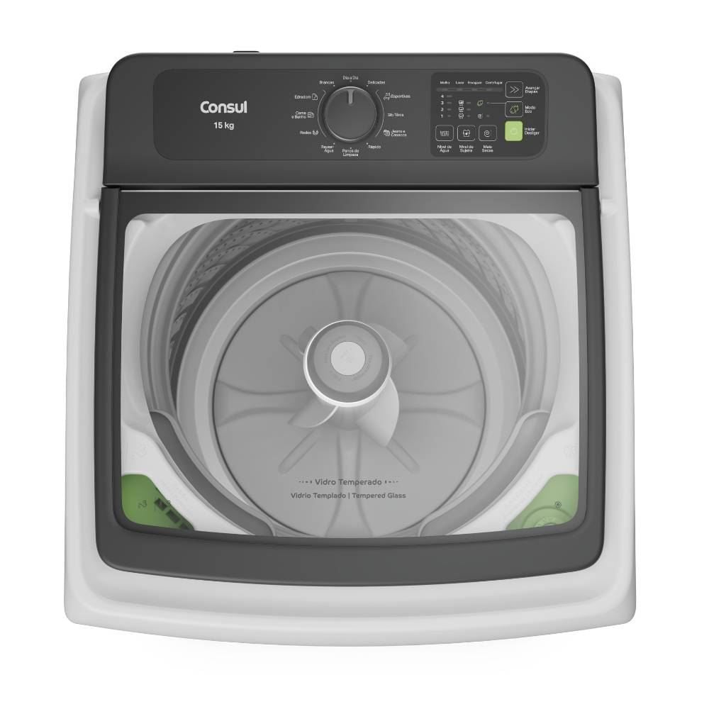 Lavadora de Roupas Consul 15 KG Modo Eco CWN15AB