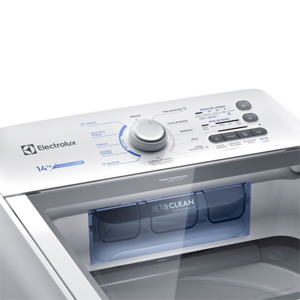 Lavadora de Roupas Electrolux 14Kg Essential Care LED14