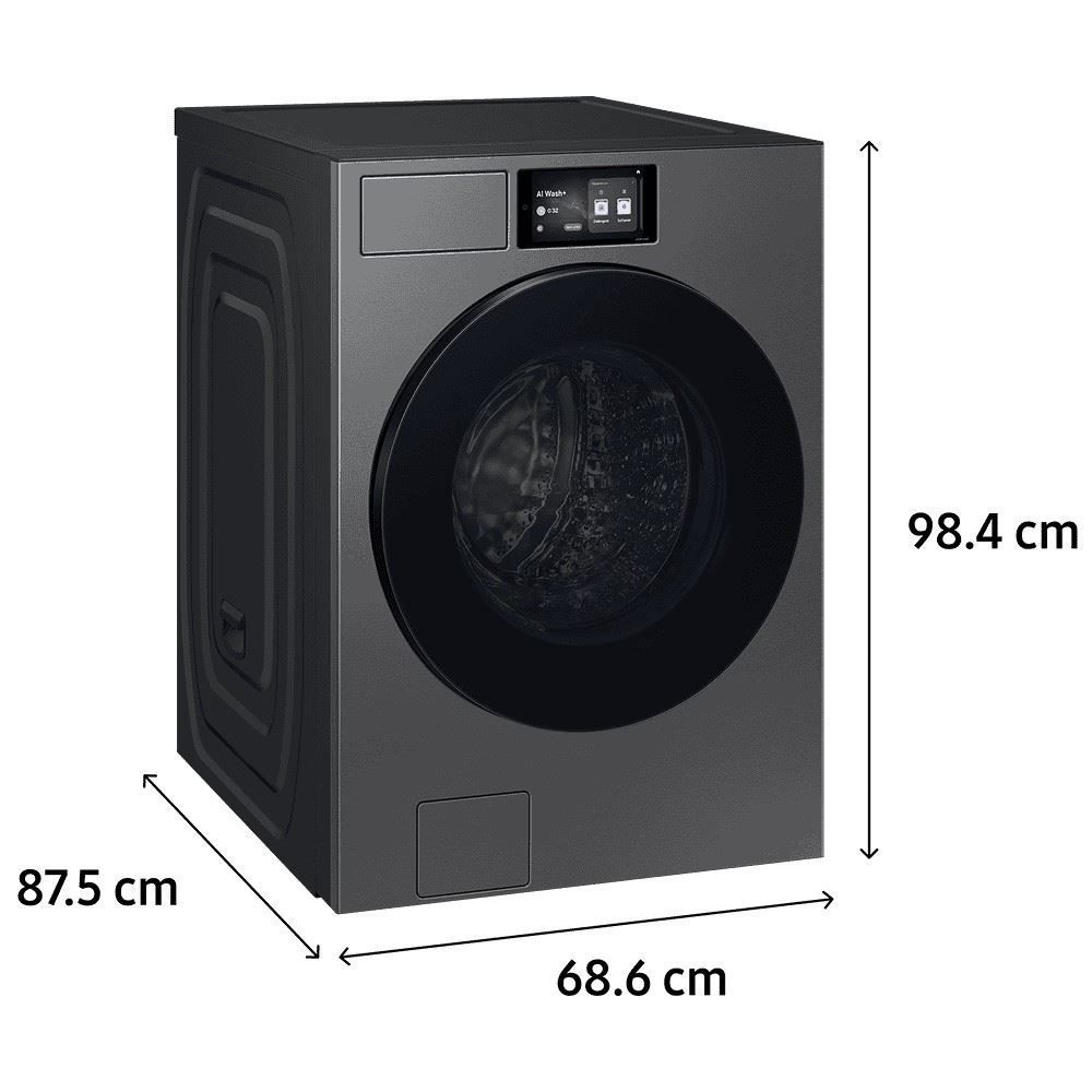 Lavadora de Roupas Samsung Bespoke Wf90f Ai Laundry 20Kg