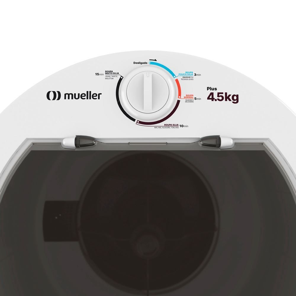 Lavadora Semiautomática Mueller Plus 4.5kg