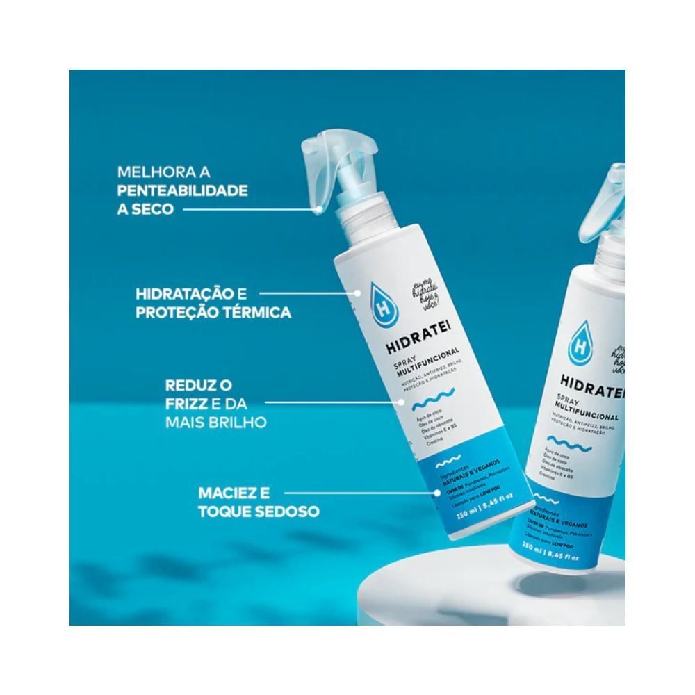 Leave-In Spray Capilar Multifuncional Hidratei 250Ml
