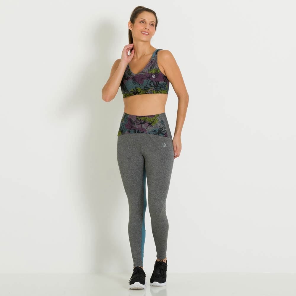 Legging Baggy Folhagens Body Lab