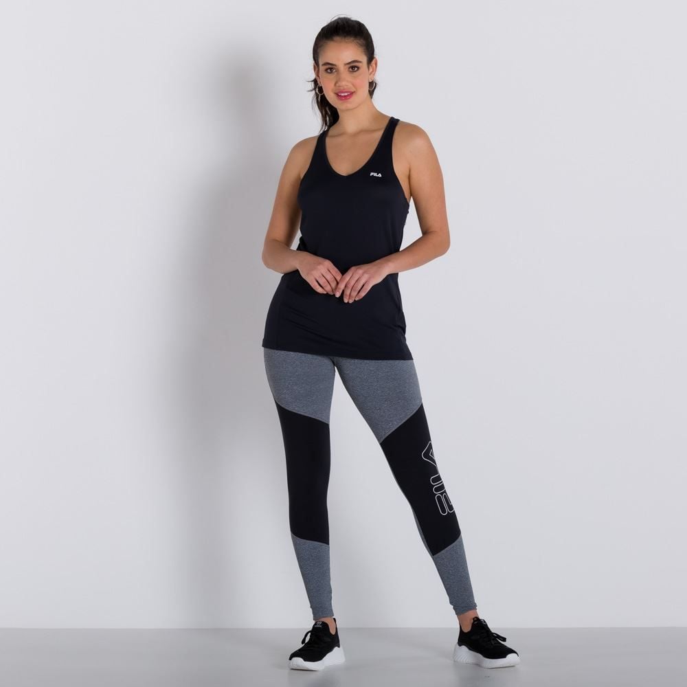 Legging Essencial Bold com Recortes Fila