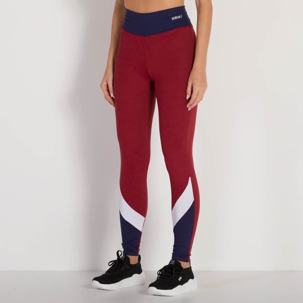 Legging Poliamida + Recorte Scream