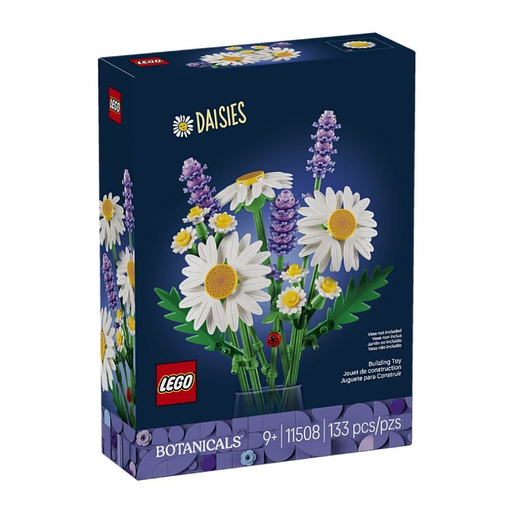 Lego Botânica Margaridas - 133 peças
