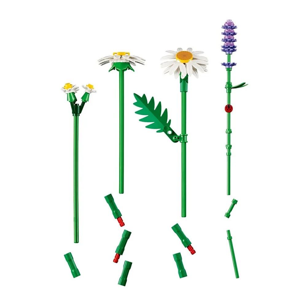 Lego Botânica Margaridas - 133 peças