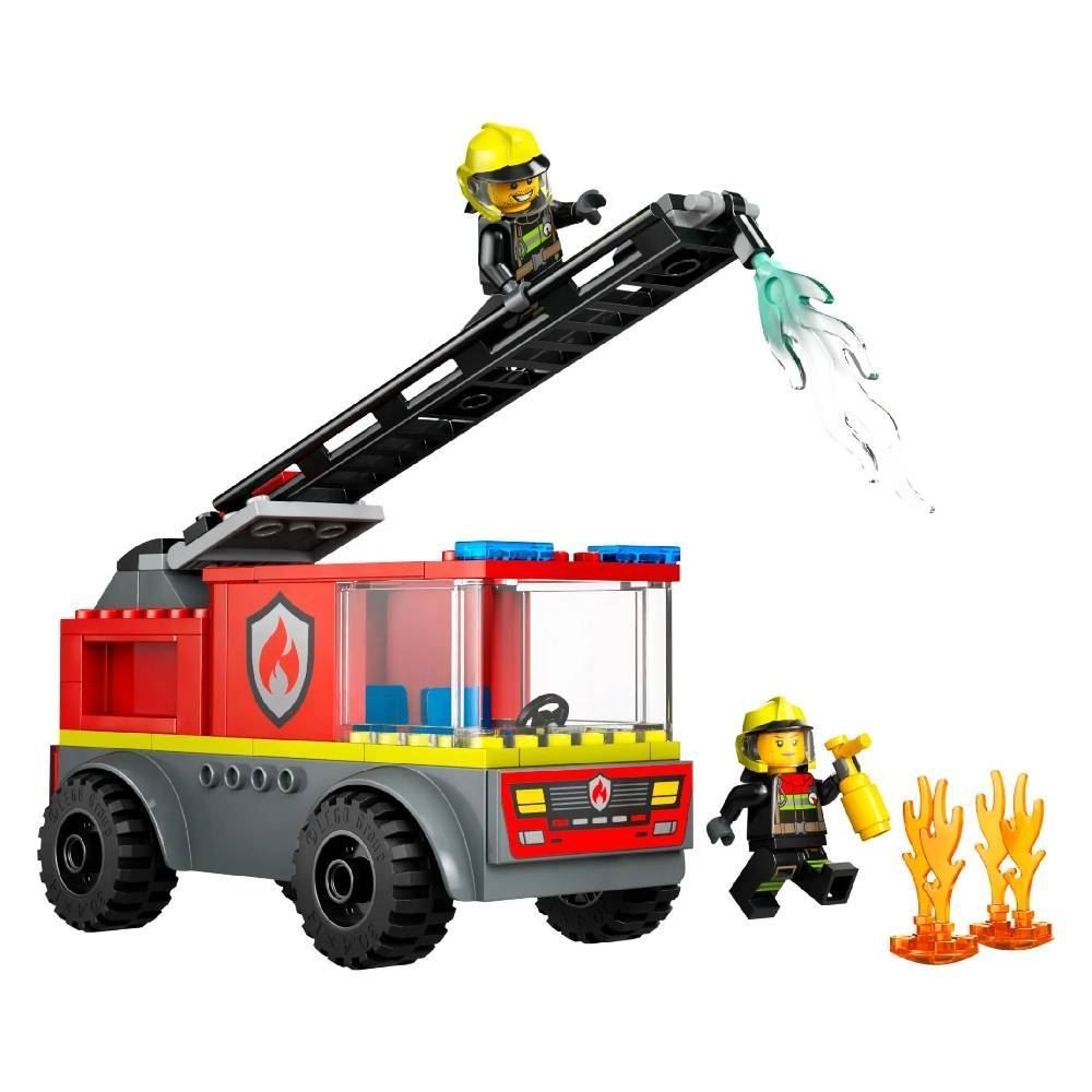 Lego Caminhão Bombeiro Escada De Incêndio - 60463