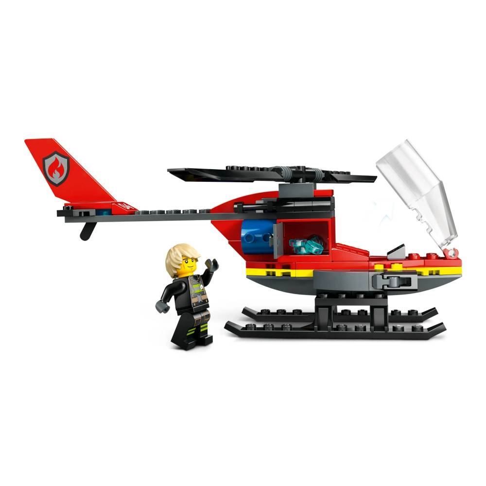 Lego City Helicóptero Dos Bombeiros - 60411