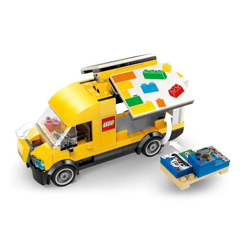 Lego City a Van Conjunto de Construção para Crianças - 276 peças