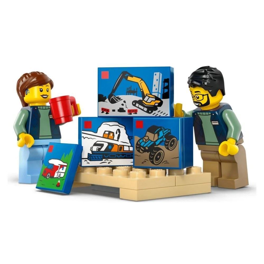 Lego City a Van Conjunto de Construção para Crianças - 276 peças