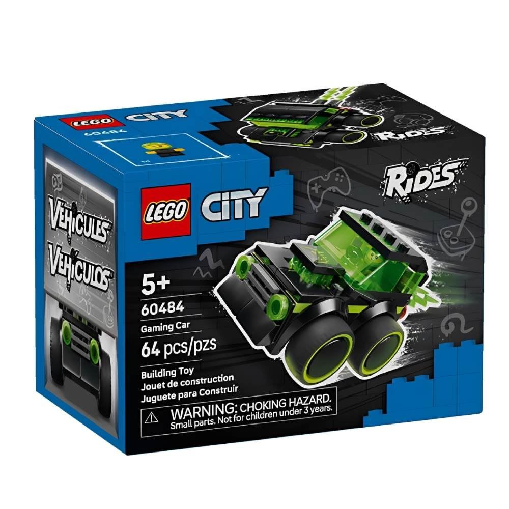 Lego City Carro de Corrida de Videogame - 60484
