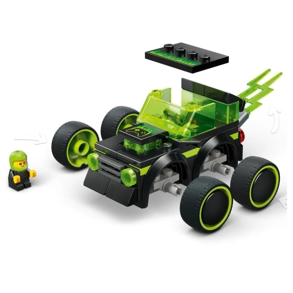 Lego City Carro de Corrida de Videogame - 60484