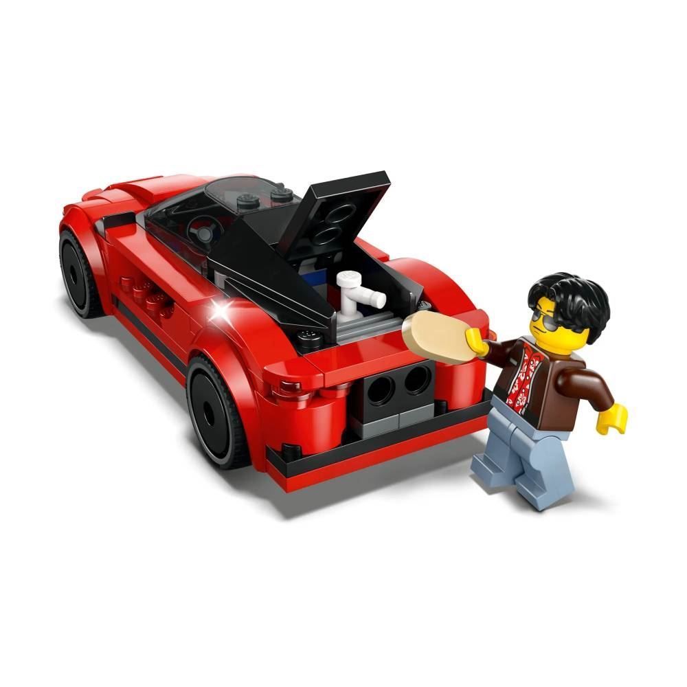 Lego City Carro Esportivo Vermelho - 60448